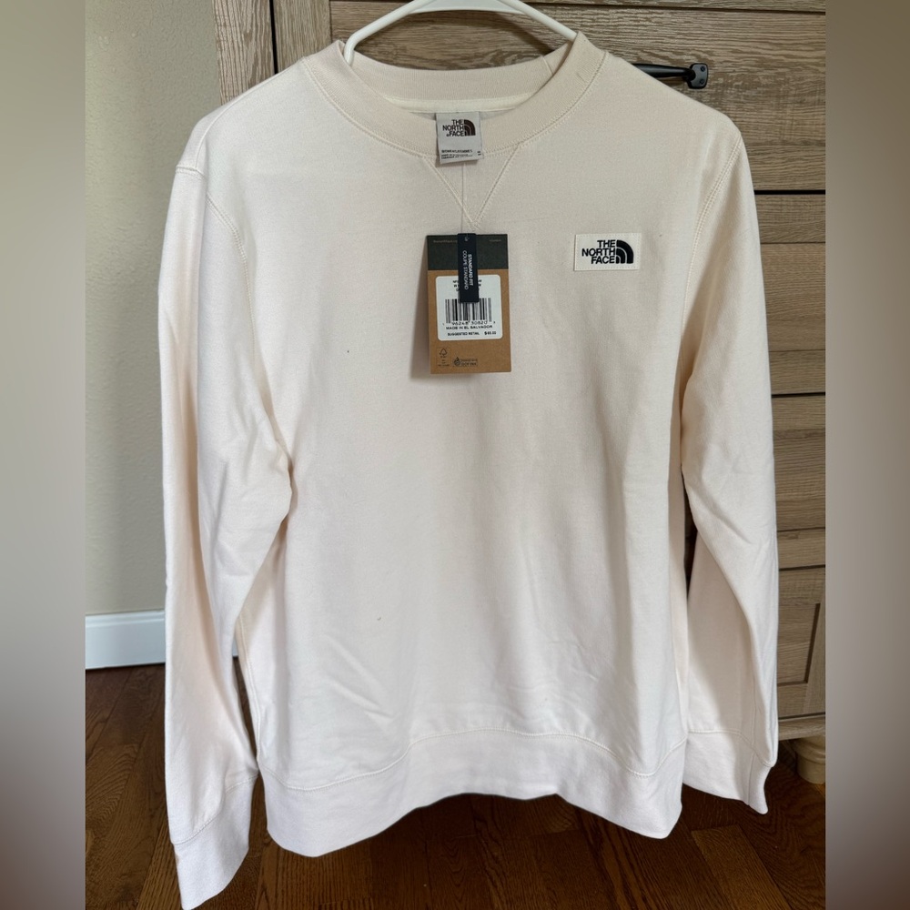 North Face Cream Crew Sweatshirt
